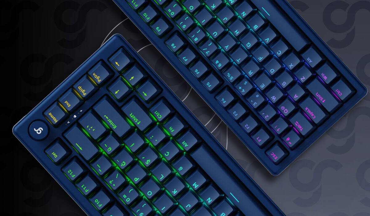 Gameraider K1 He Dark Blue Kablolu Gaming Klavye H1