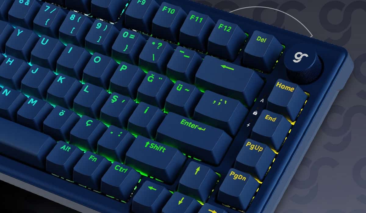 Gameraider K1 He Dark Blue Kablolu Gaming Klavye H4