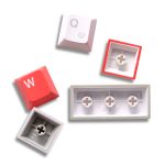 GameRaider Cherry Double Shot PBT (Full Set) Kırmızı Türkçe Keycap Set - Görsel 3