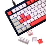 GameRaider Cherry Double Shot PBT (Full Set) Kırmızı Türkçe Keycap Set - Görsel 6