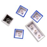 GameRaider Cherry Double Shot PBT (Full Set) Mavi Türkçe Keycap Set - Görsel 3