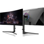 GameRaider OSIRIS GR34UC18V 34 inç 180Hz 0.5ms UWQHD Adaptive Sync VA Kavisli Gaming Monitör - Görsel 2