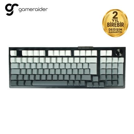 Yapay zeka ve oyun ekipmanları için kaliteli mekanik klavye, Gameraider güvencesiyle.