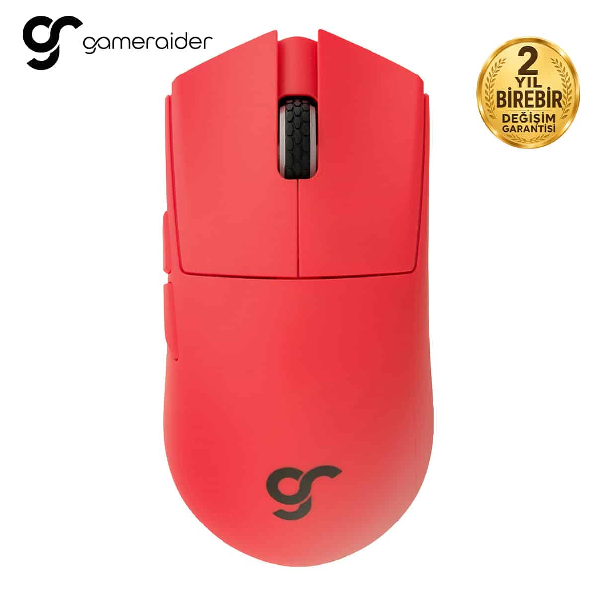 gameraider-gr3s-crimson-flame-pixart-3395-sensor-kablosuz-gaming-mouse-2-yil-birebir-degisim-garantili-y1 Yüksek performanslı kırmızı oyun faresi, ergonomik tasarım ve hassasiyet ile oyun deneyimini artırır.