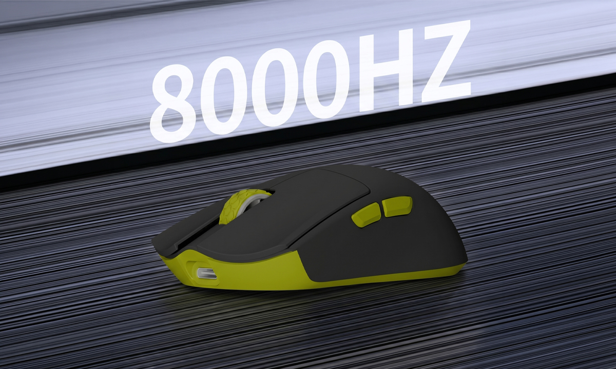 Oyuncu fare 8000Hz yüksek frekanslı oyun mouse'u.
