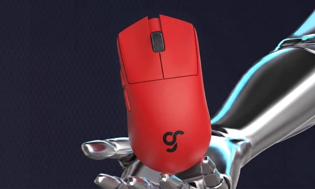GameRaider GR3S Crimson Flame oyun faresi kırmızı tasarım.